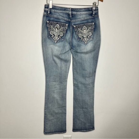 C est. 1846 denim classic fit jeans with pocket bling size 4 - Picture 8 of 10